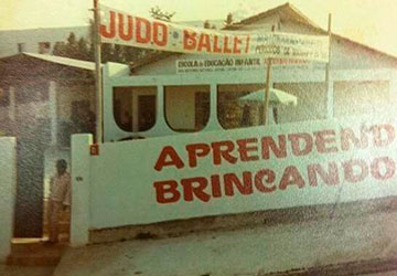 Aprendendo Brincando, primeira escola do Bairro Assunção, em 1970